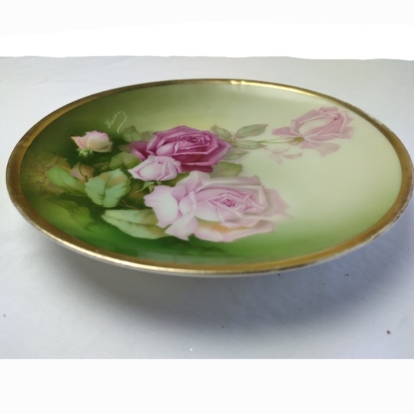 Thomas Sevres SIGNED Hand-painted Porcelein Plate - Picture 5 of 12